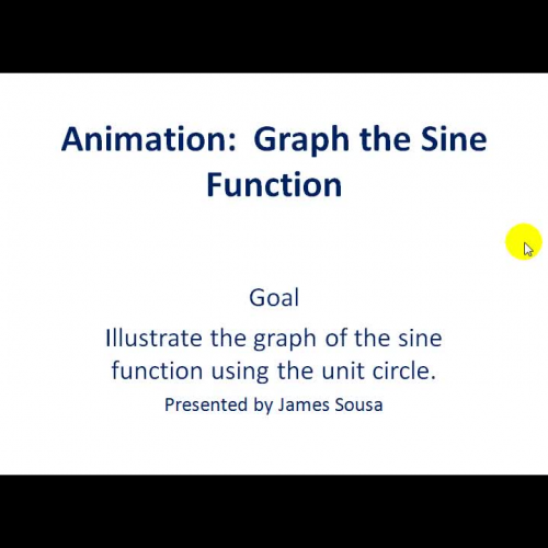 Animation Sine Function