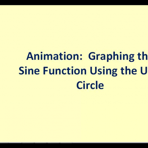 Animation Sine Graph