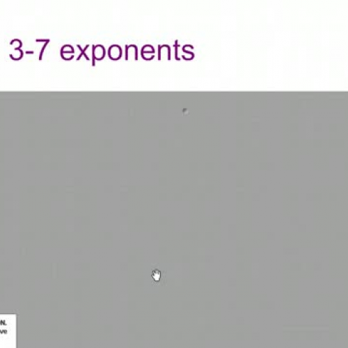 3-7 exponents
