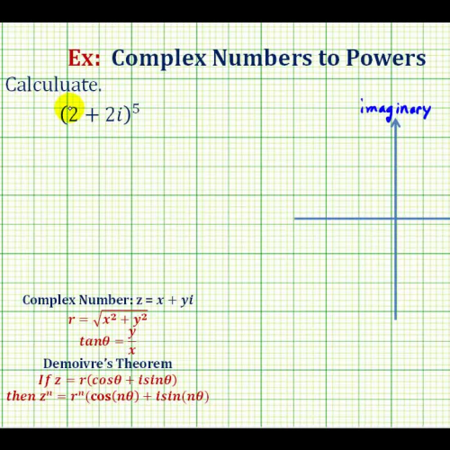 Complex Cart Power Demoivres Thm Ex1