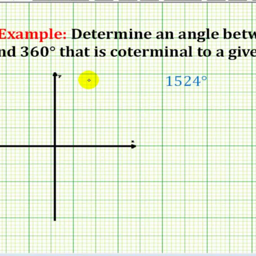 Coterminal Angle0_360 Example