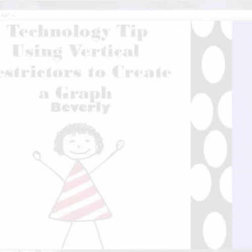 Creating a Vertical Restrictor in ActivInspir