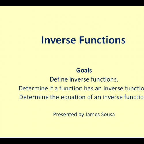 Inverse Functions2short