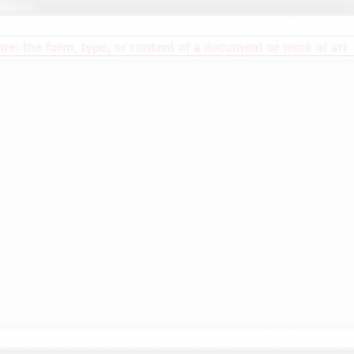 Lit Skills 03--Genre
