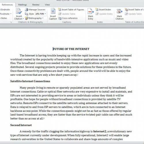 Word L2 Chapter 5 Project 5C page 194