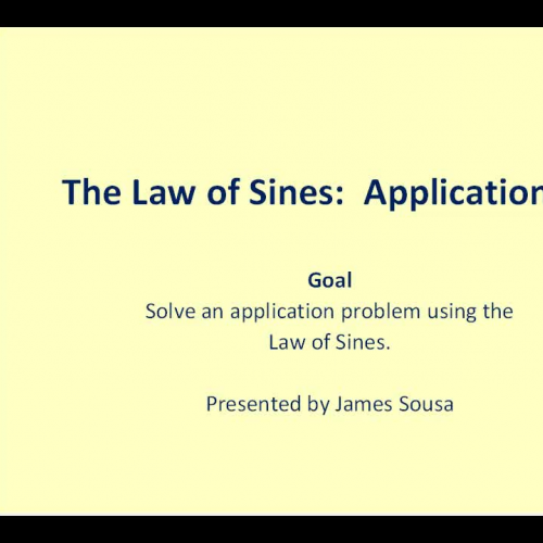 Law Of Sines App1