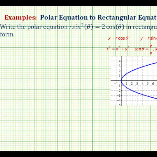 Polar To Rect Equation Ex2