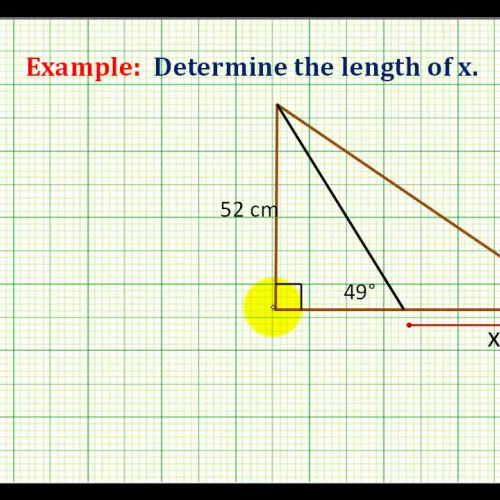 Solve Rt Triangle Ex3