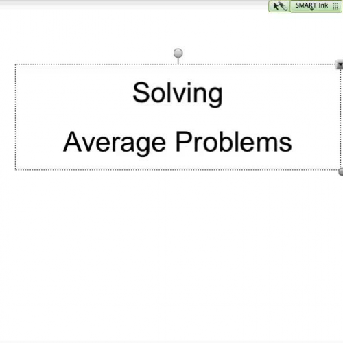 Average Problems