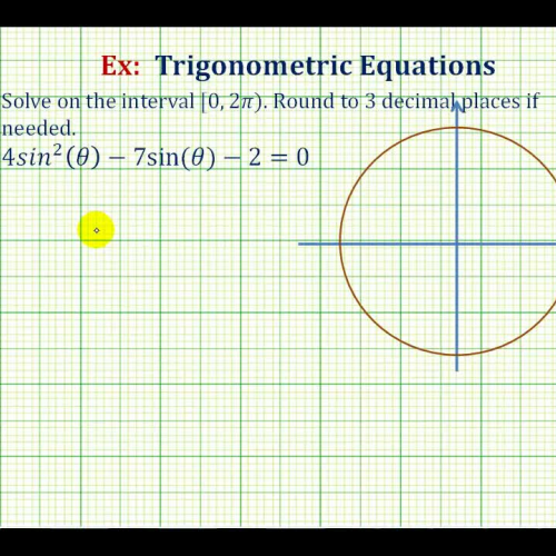 Trig Equations Factor Approx Radian Sol Ex2