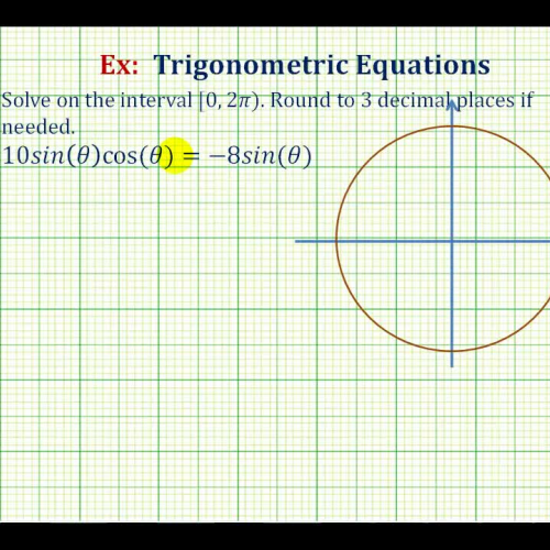 Trig Equations Radian Factor Exact_ Rounded E