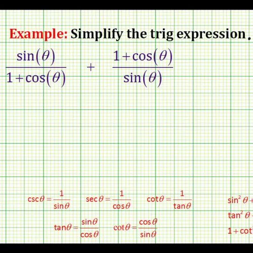 Trig Express Simplify Ex44