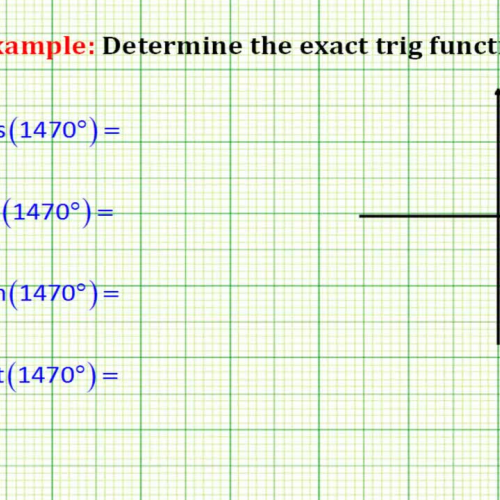 Trig Funct Value Ref Tri Example