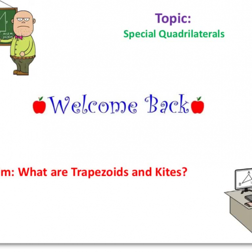 Video 14 special quadrilaterals