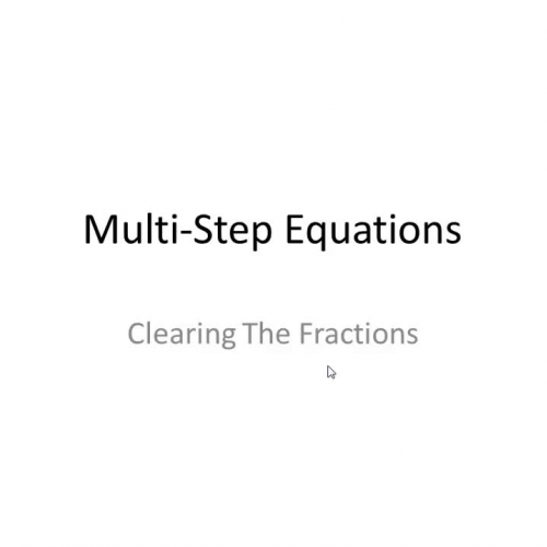 ClearningFractions