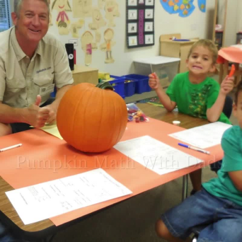 Pumpkin Math With Dads