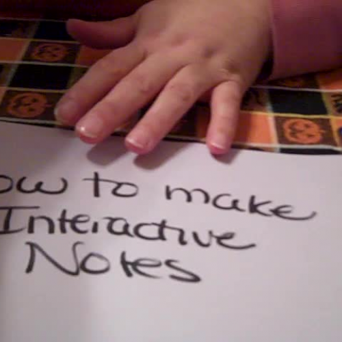Moto Lesson: How to make Interactive Notes