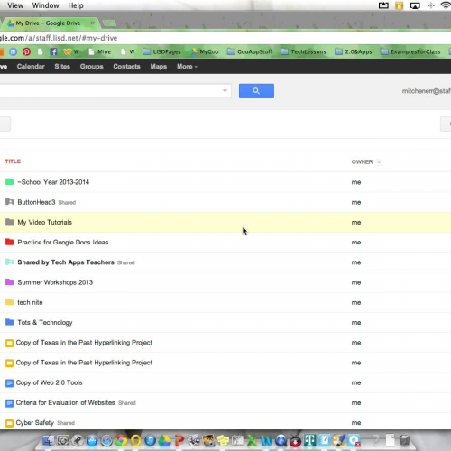 Creating a Google Form 