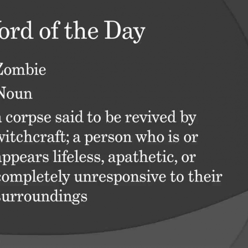 Video 49: Words of the Day 31-40