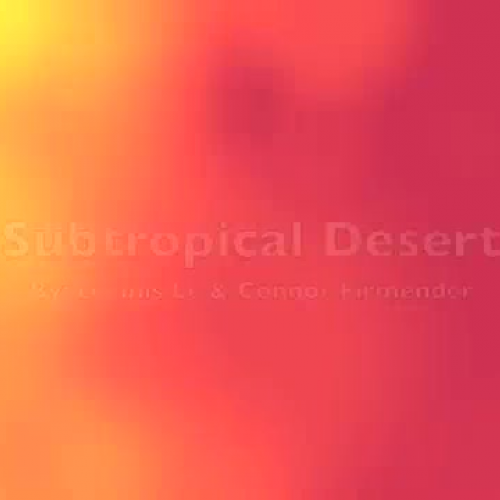 Subtropical Desert