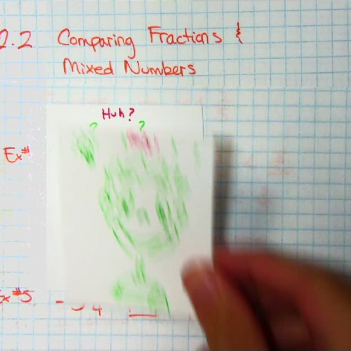 2.2 (Math7) Comparing Fractions w Mixed Numbe