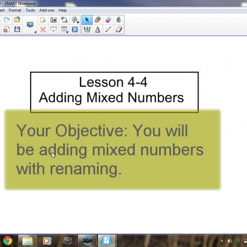 4-4 Adding Mixed Numbers