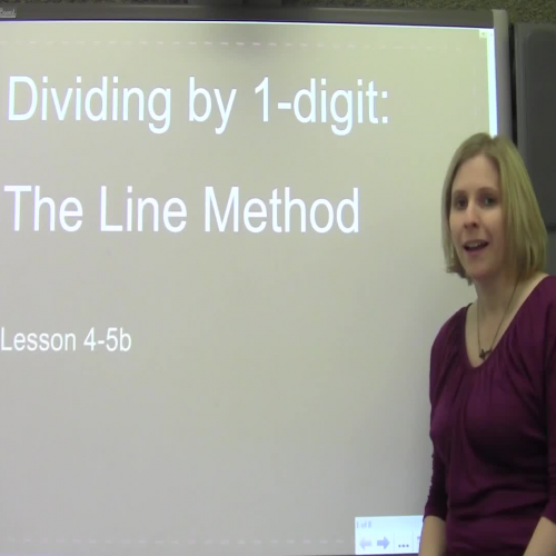 4-5b Line Method (1-digit)