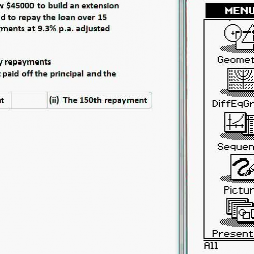 1. calculating repayments