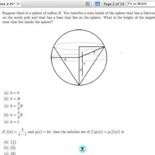 Unit 2 Practice Exam Problem 3