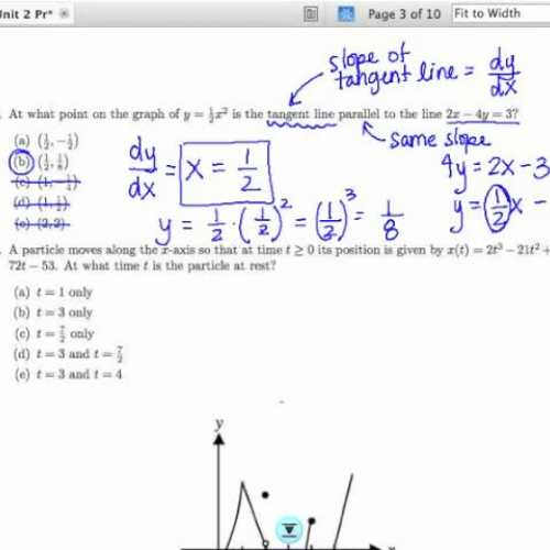 Unit 2 Practice Exam Problem 7