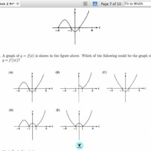 Unit 2 Practice Exam Problem 18