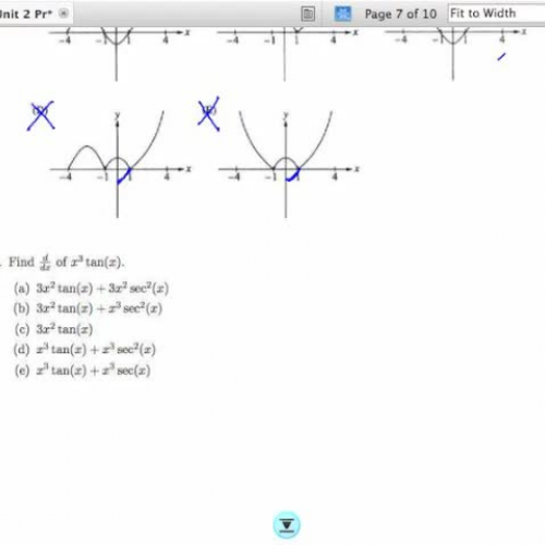 Unit 2 Practice Exam Problem 19