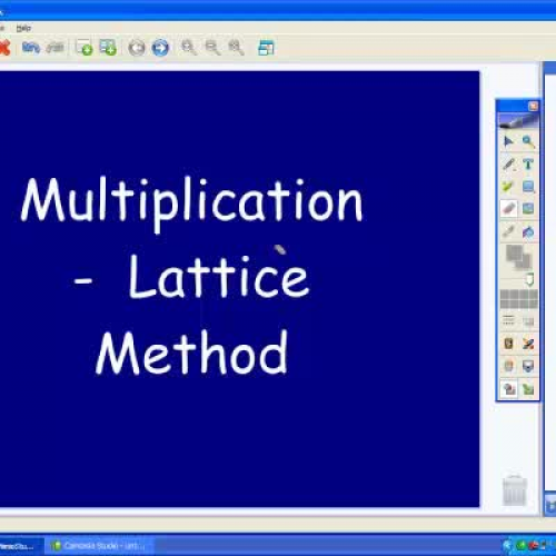 Lattice Method Multiplication