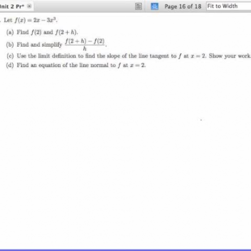 Unit 2 Practice Exam Free Response 1