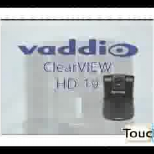  Vaddio&#8217;s ClearVIEW HD-19 high definiti
