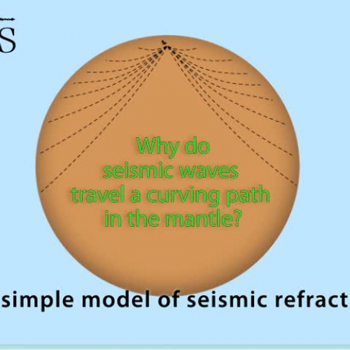 Why Do Seismic Waves Travel Curving Path thro