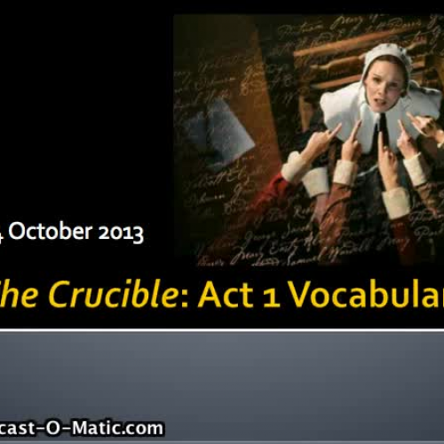 Second Flipped Vocabulary Lesson