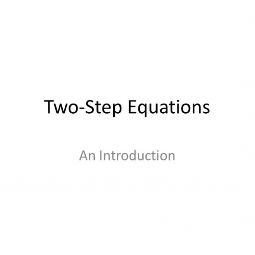 Two-step-introduction