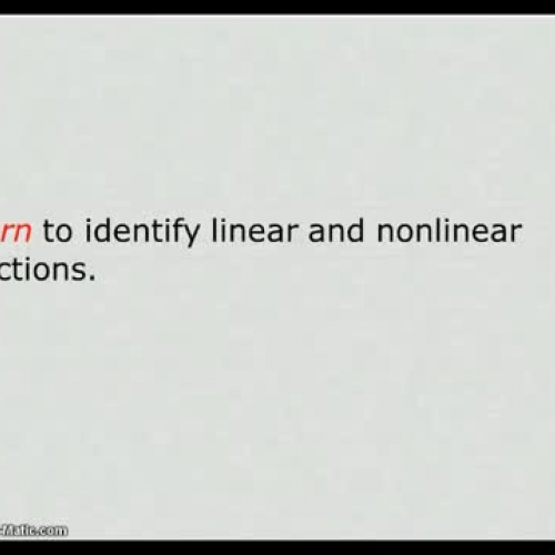 Video Linear vs Nonlinear