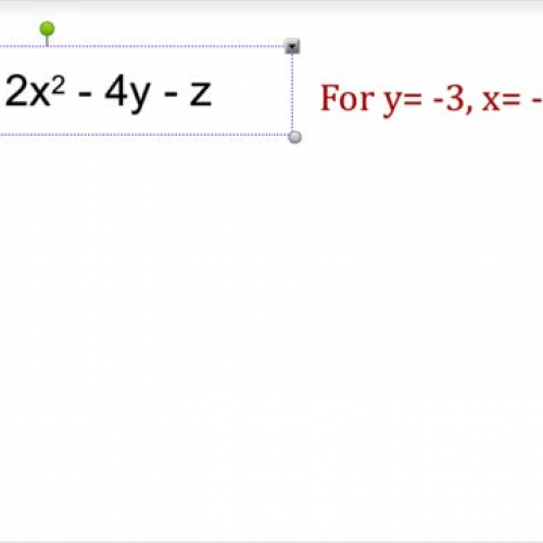 Evaluating Expressions