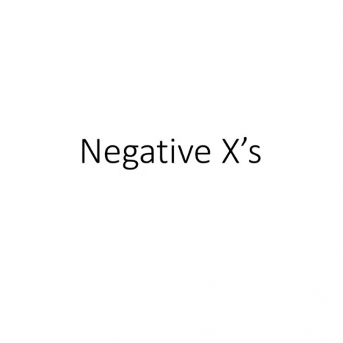 Negative xs