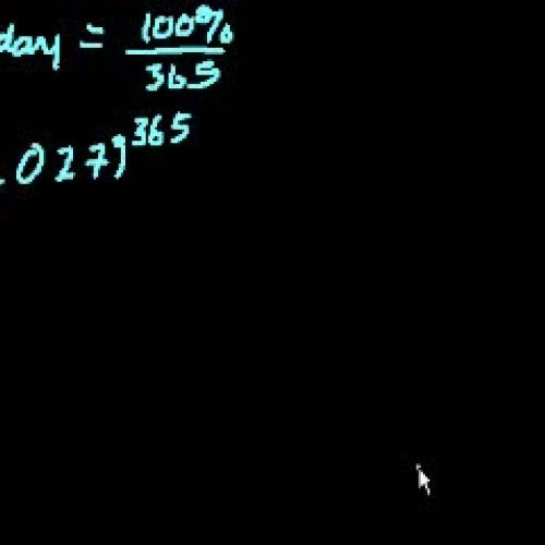 Compound Interest and e (part 2)