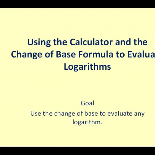 Logarithms_ Change of Base Formula