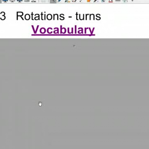 19-3 first rotations