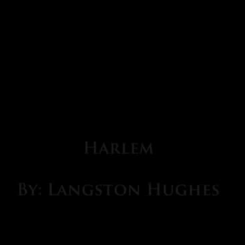 Harlem by Langston Hughes