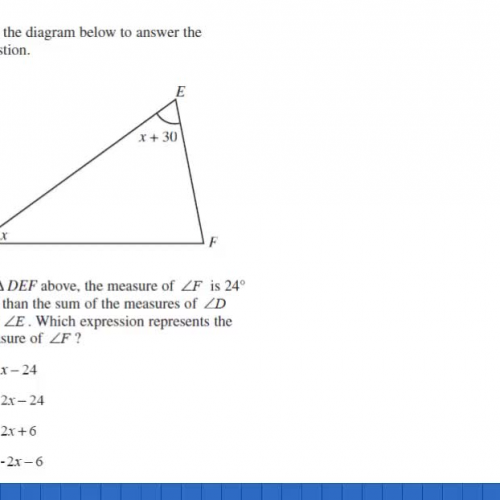 Angles equations