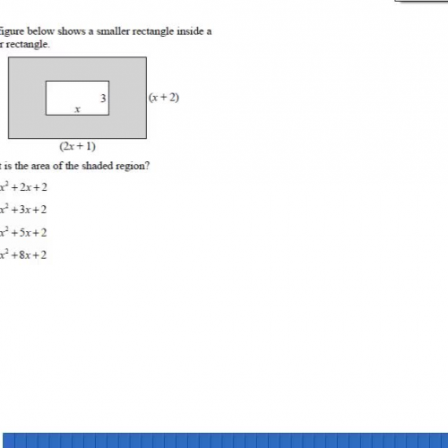 Areas and polynomials