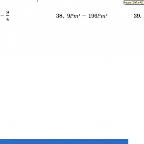 Difference of squares 1