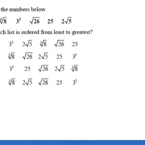 Estimating radicals 3