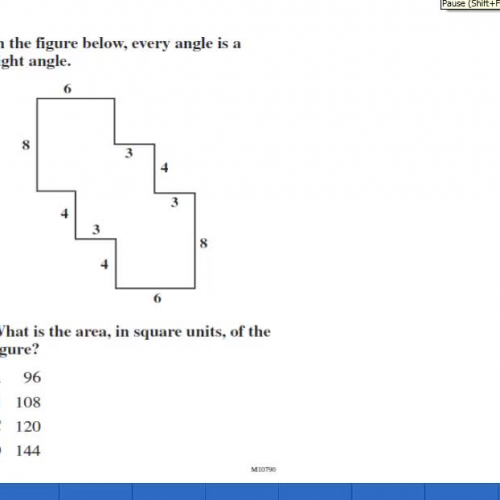 HSPE Area of rectangles